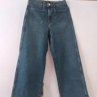 شلوار جین وارداتی واید لگ