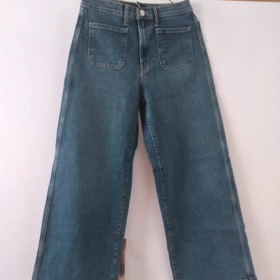 شلوار جین وارداتی واید لگ