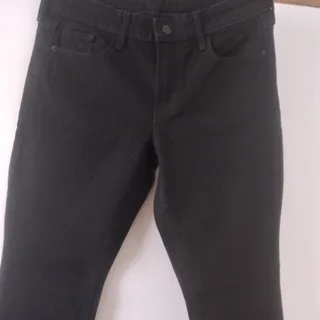 جین وارداتی مشکی دم پا