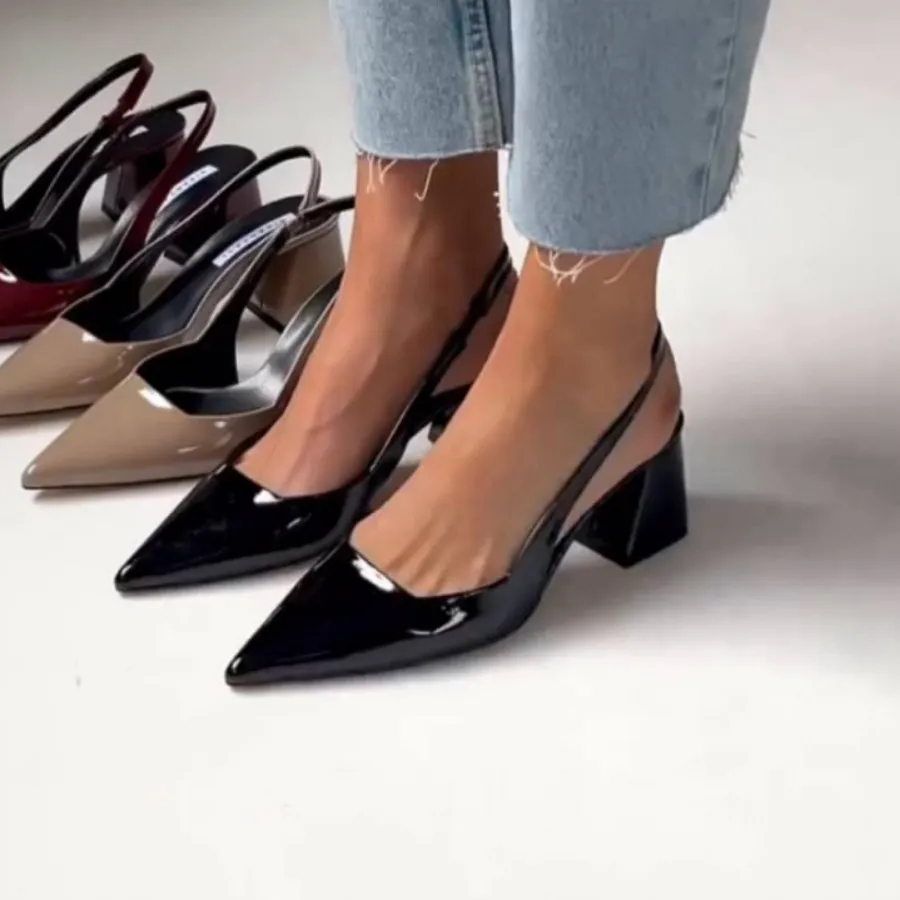 کفش ورنی مشکی