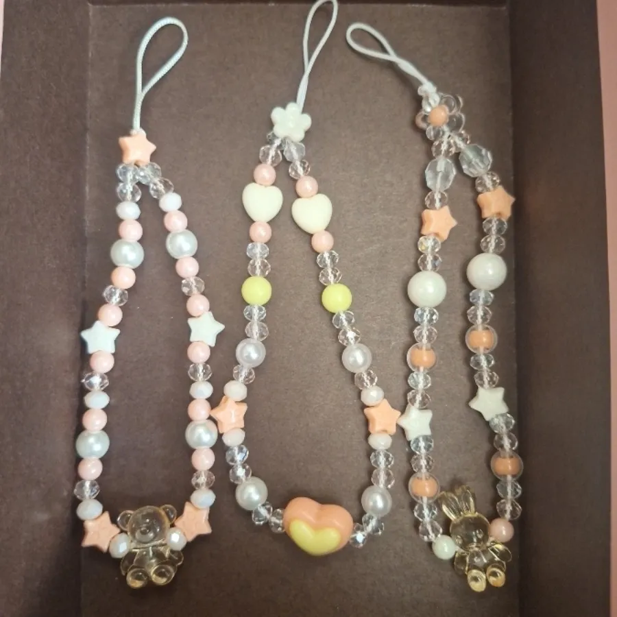 آویز کیف و گوشی نارنجی