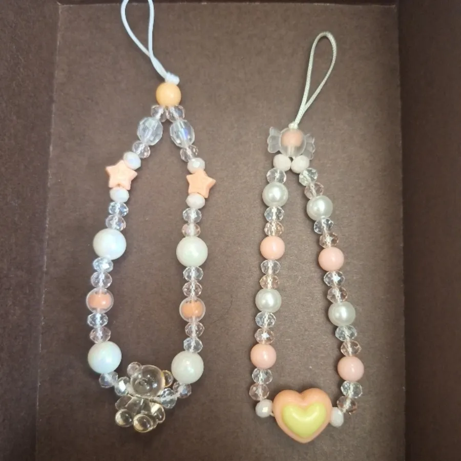 آویز کیف و گوشی نارنجی