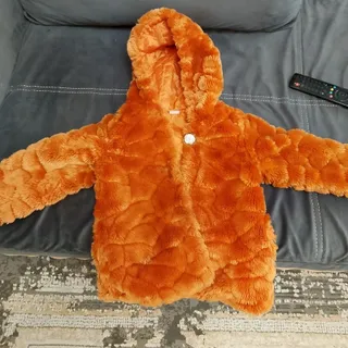 کاپشن خز کودک