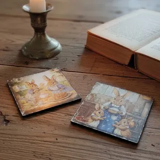 مگنت یخچال چوبی