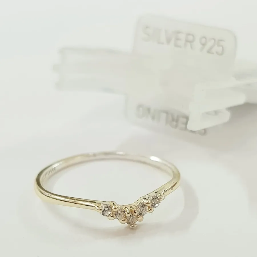 انگشتر نقره 925 نگین دار