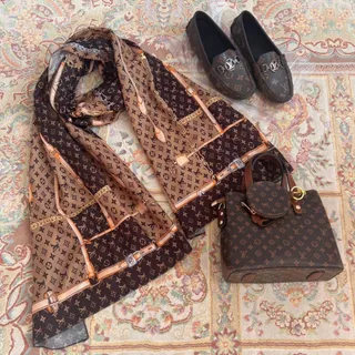 شال لویی ویتون نو نو