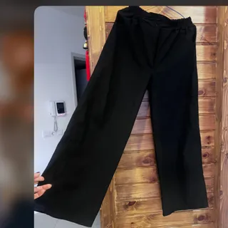 شلوار بگ کتان