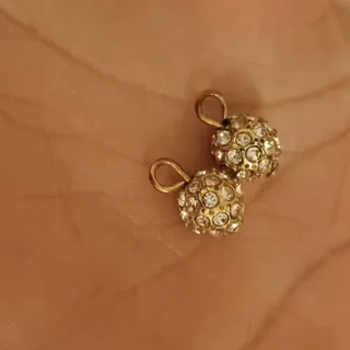 آویز پر نگین کد 60