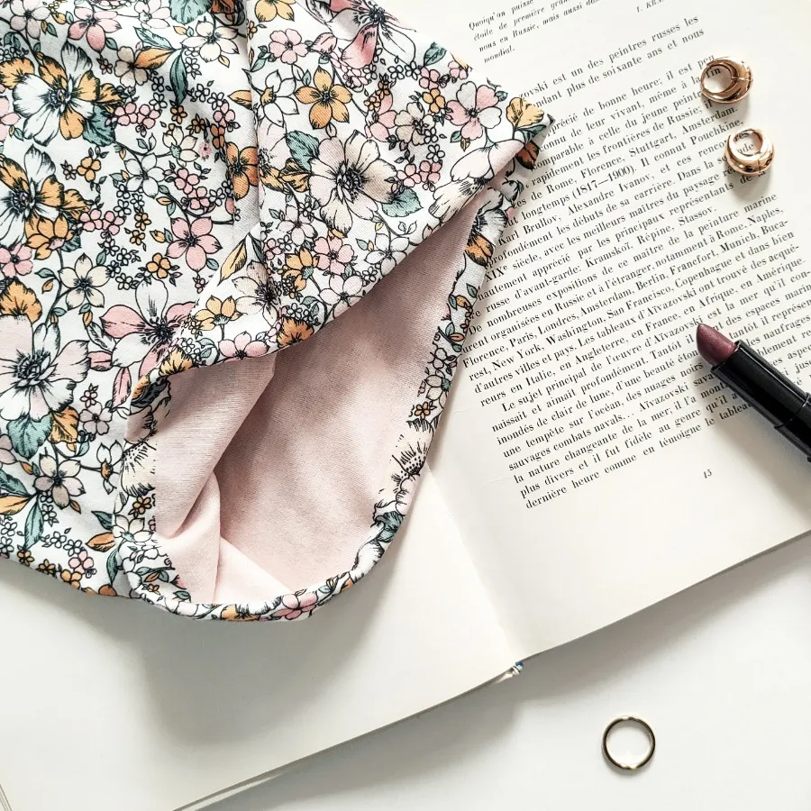 شال گردن حلقه ای صورتی