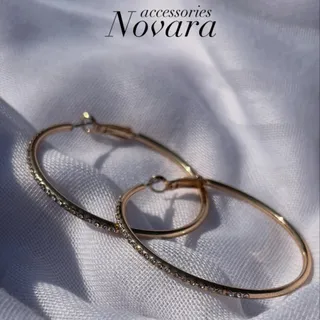 Golden shine Hoops