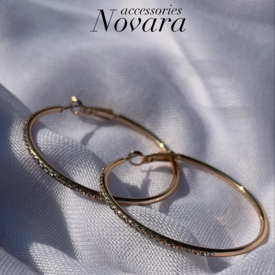 Golden shine Hoops