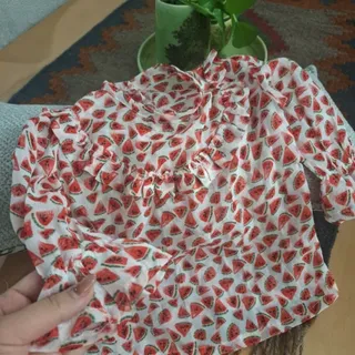 شومیز دخترانه 1 تا 2سال