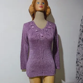 بلوز کاموا مجلسی