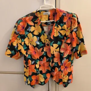 شومیز زنانه گلدار