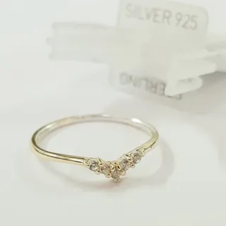 انگشتر نقره 925 نگین دار