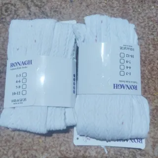 جوراب شلواری سفید