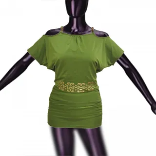 تکپوش سبز استرچ فری سایز