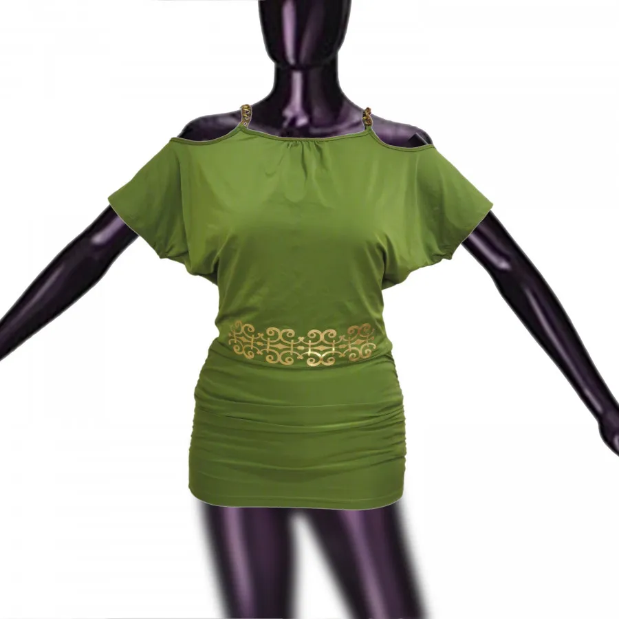 تکپوش سبز استرچ فری سایز