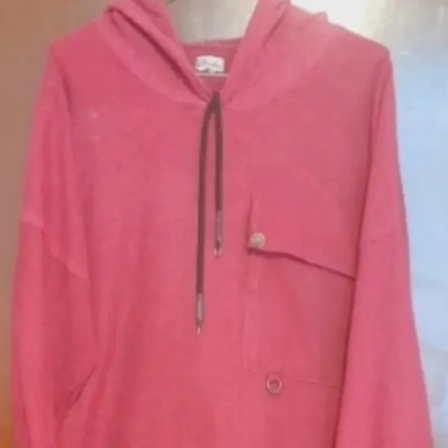 مانتو تو کرکی زرشکی کلاه