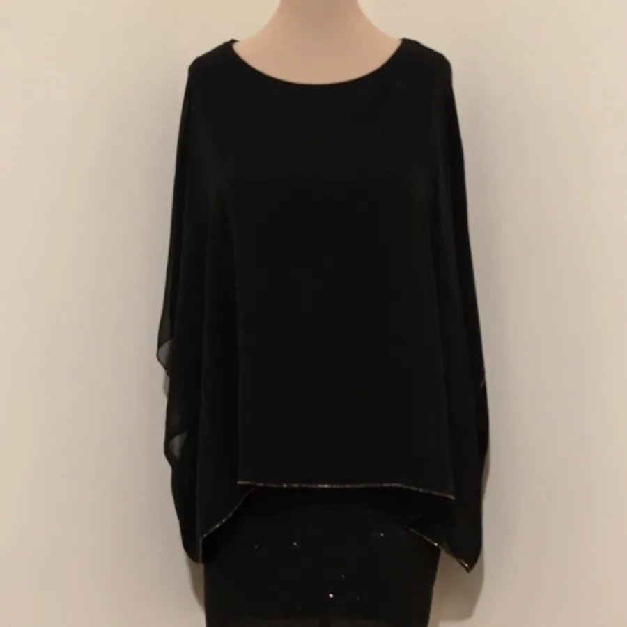 پیراهن حریر مشکی