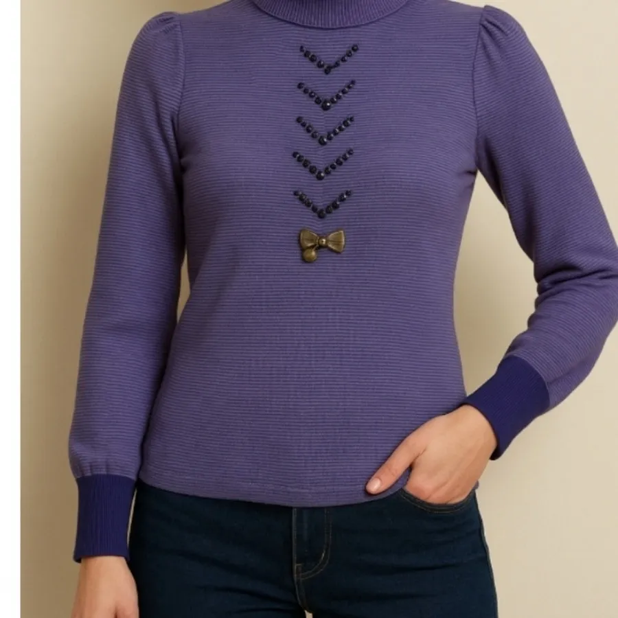 بلوز یقه اسکی