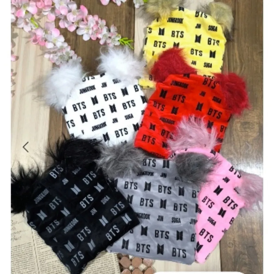 کلاه مخملBTS بچگانه