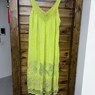 پیراهن نخی راحتی