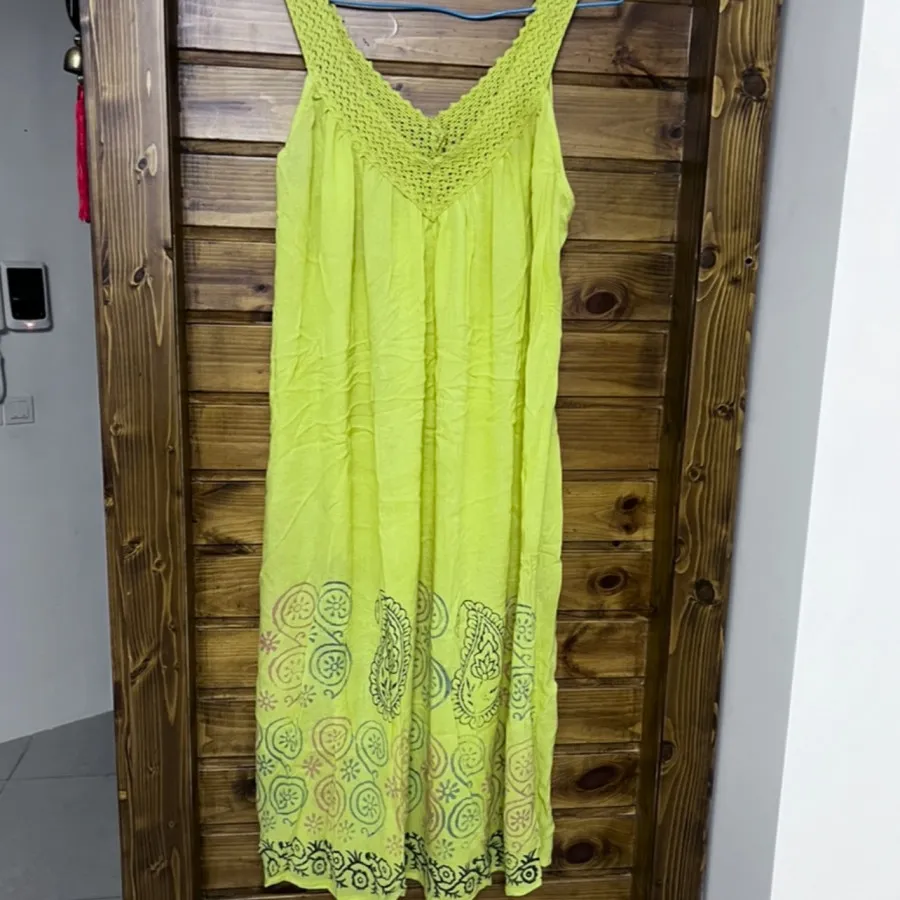 پیراهن نخی راحتی