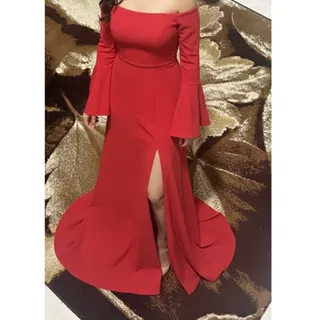 پیراهن مجلسی قرمز