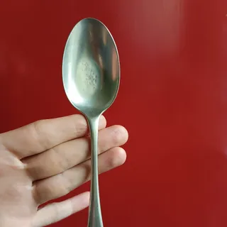 قاشق نقره قدیمی