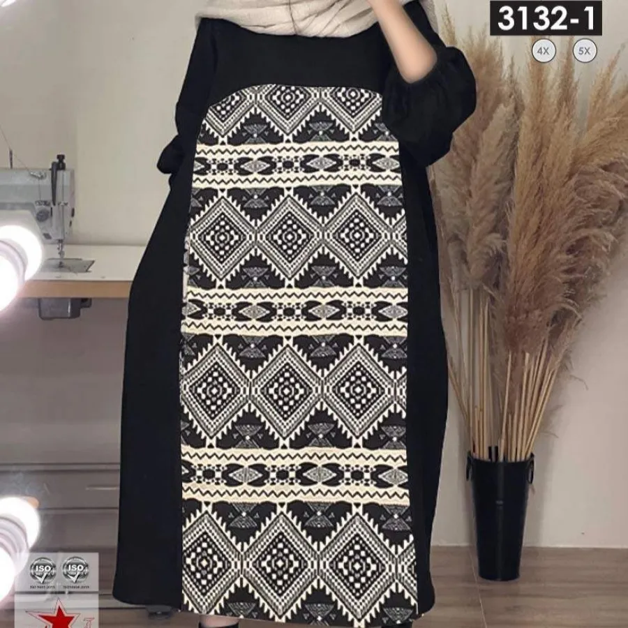 مانتو کلاهدار سایز بزرگ