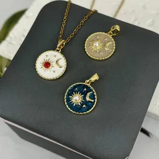 گردنبند ماه وخورشید