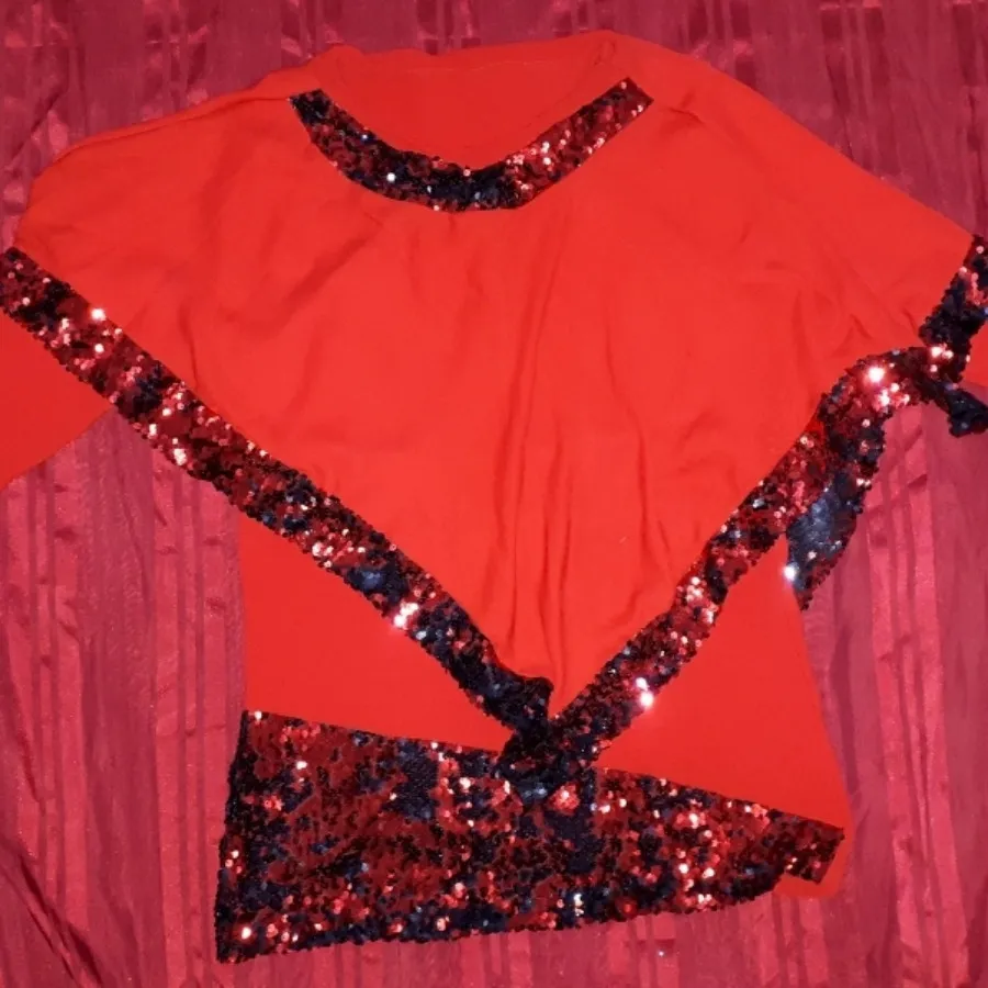 شومیز مجلسی کرپ حریر پولک