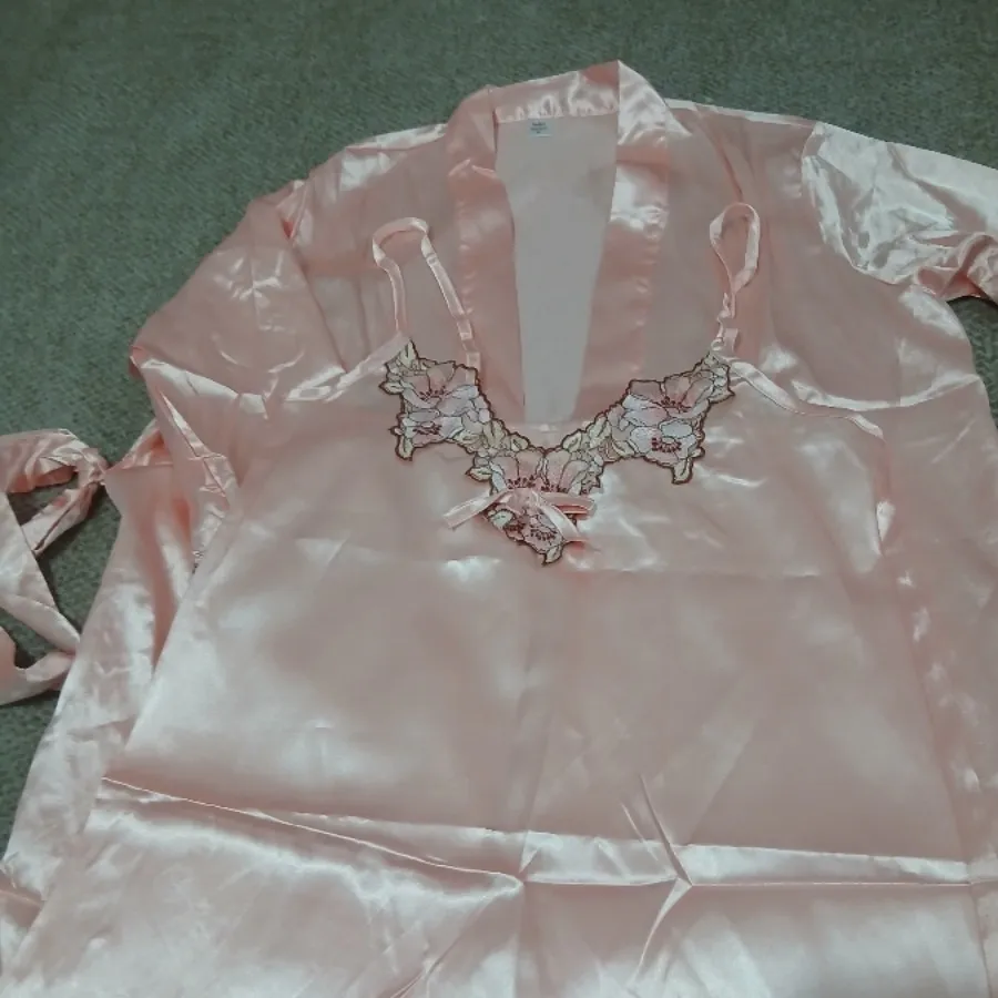 لباس خواب دو تکه ساتن