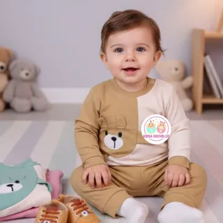 بلوز و شلوار نقلی خرس گوش