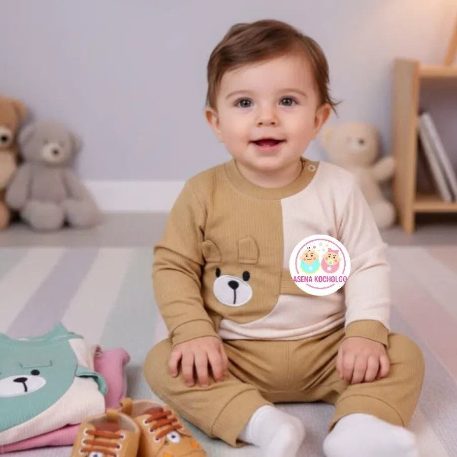 بلوز و شلوار نقلی خرس گوش