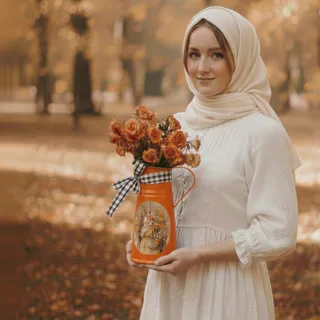 گلدان فلزی جانان