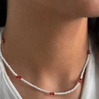 گردنبند منجوق گیلاس