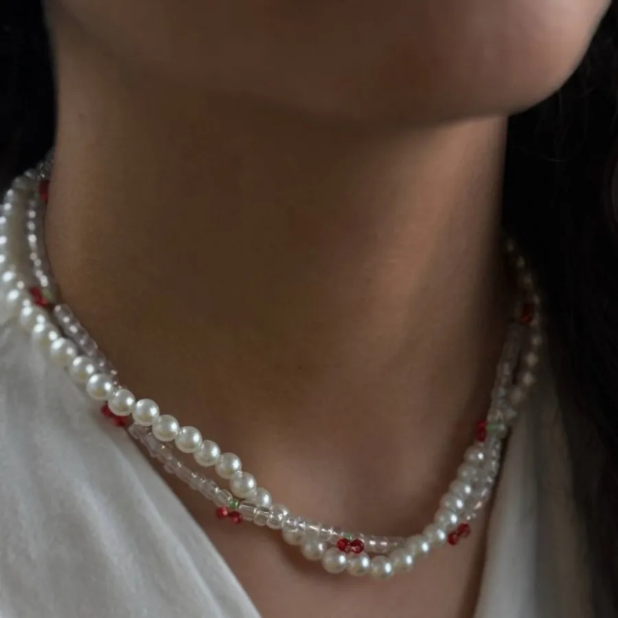 گردنبند دو لاین