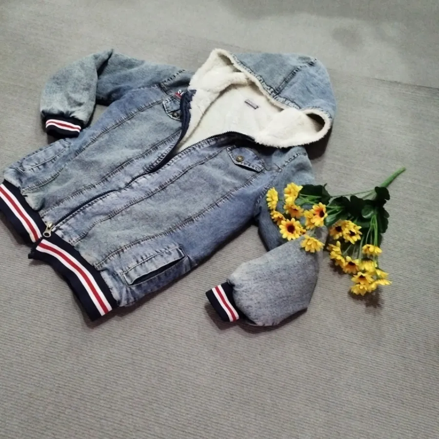 کاپشن جین پشمی