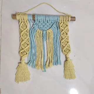 دیوارکوب مکرومه