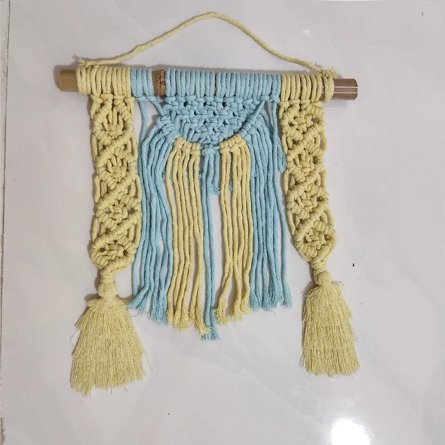 دیوارکوب مکرومه