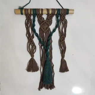 دیوارکوب مکرومه