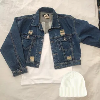 کت جین آبی ، کت لی آبی