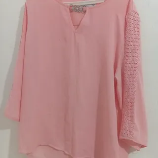 پیراهن حریر و دامن کرپ