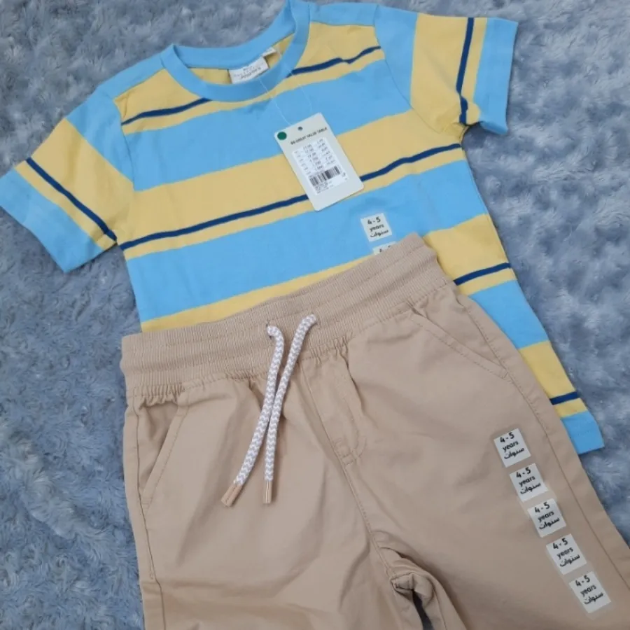 تیشرت و شلوارک پسرانه