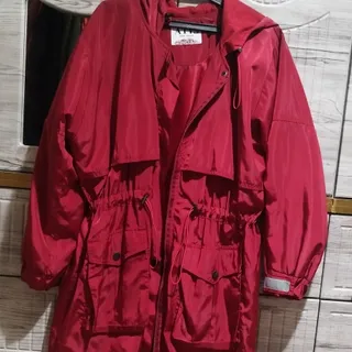 بارانی بلند کلاهدار