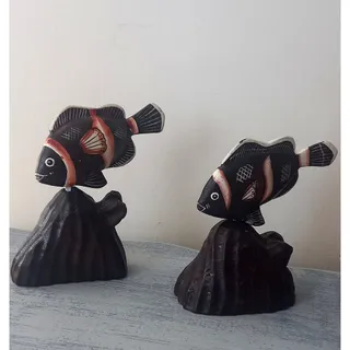 ماهی چوبی دکوری