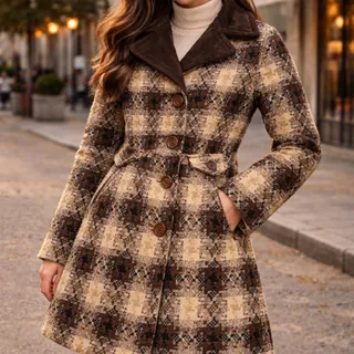 پالتو چهارخونه