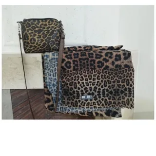 کیف و شال پلنگی